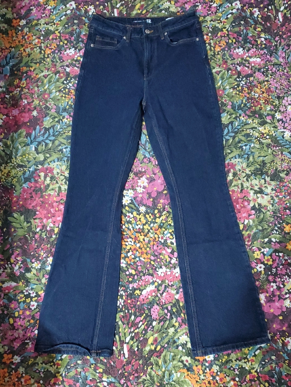 forever 21 recover dark blue bootcut 28